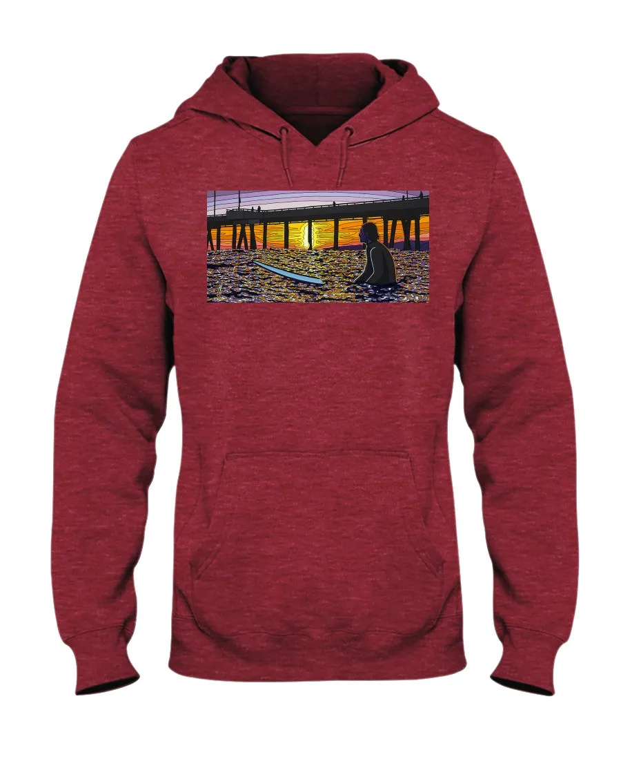 A Surfer's Moment of Zen - Hoodie
