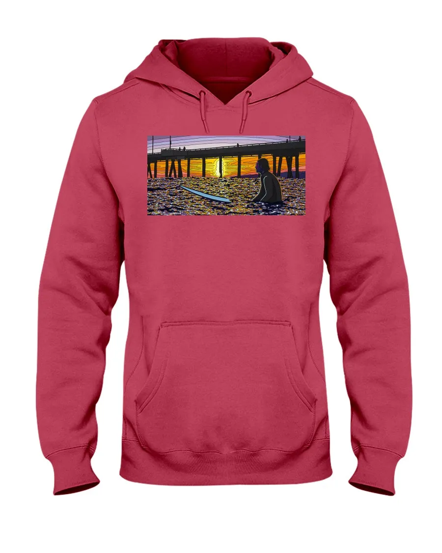 A Surfer's Moment of Zen - Hoodie