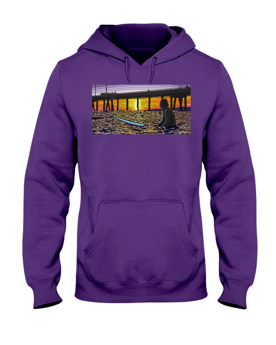 A Surfer's Moment of Zen - Hoodie