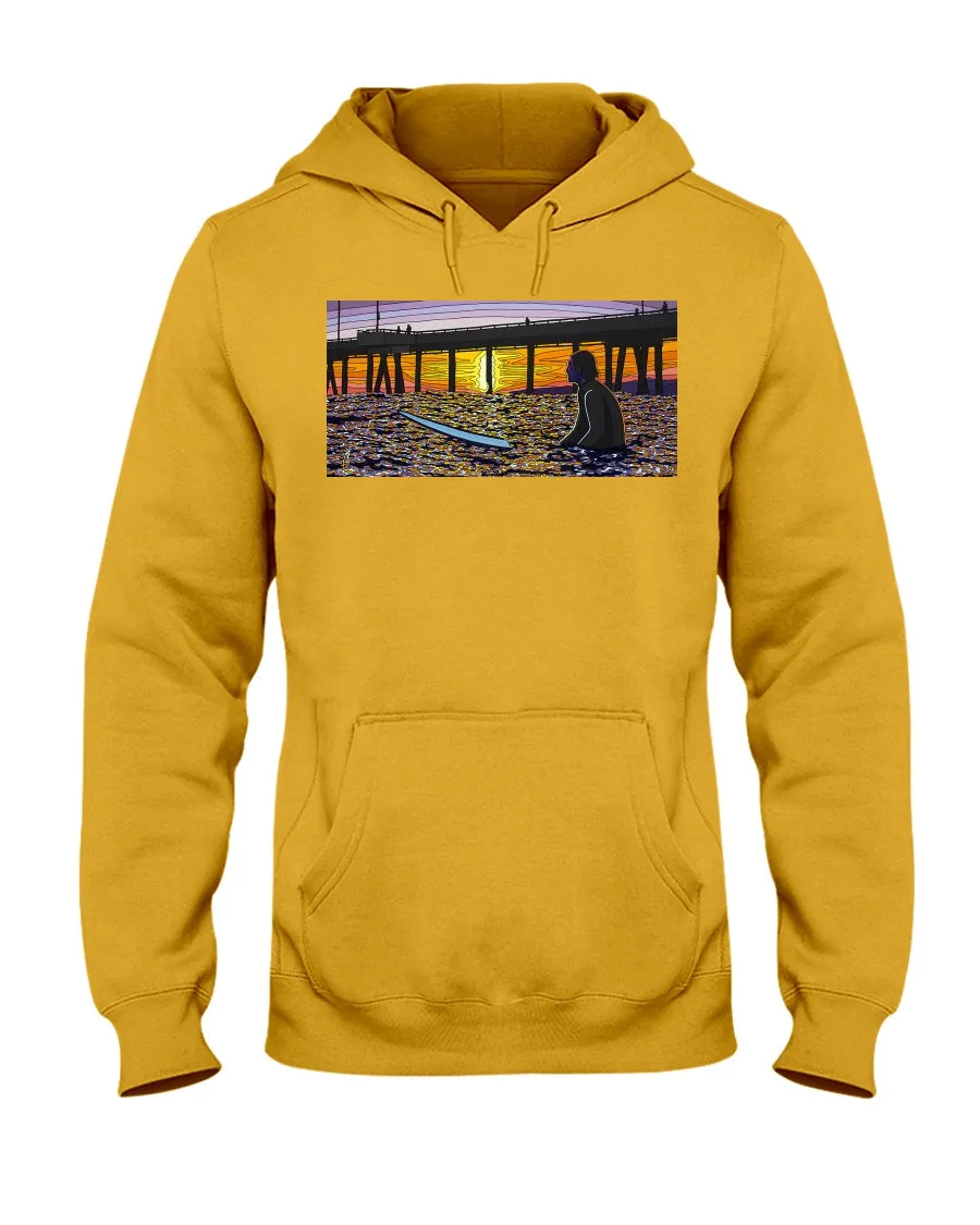 A Surfer's Moment of Zen - Hoodie
