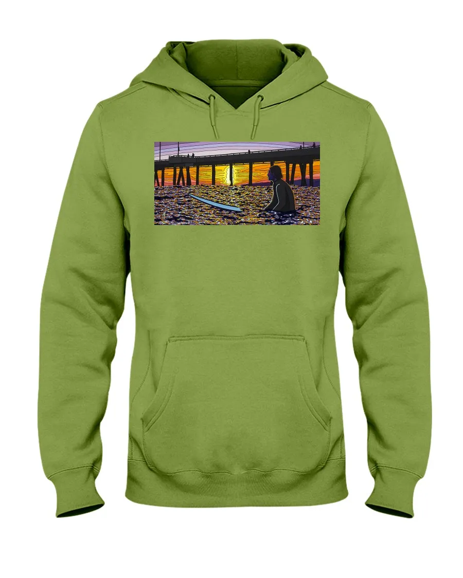 A Surfer's Moment of Zen - Hoodie