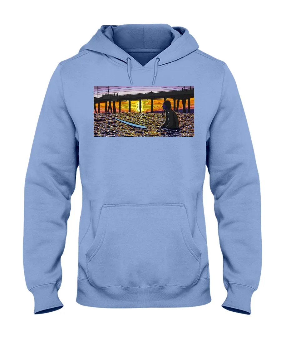 A Surfer's Moment of Zen - Hoodie
