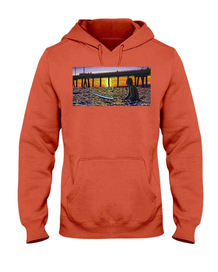 A Surfer's Moment of Zen - Hoodie