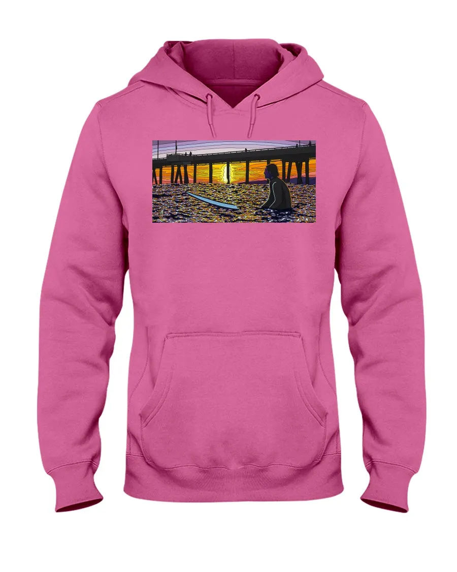 A Surfer's Moment of Zen - Hoodie