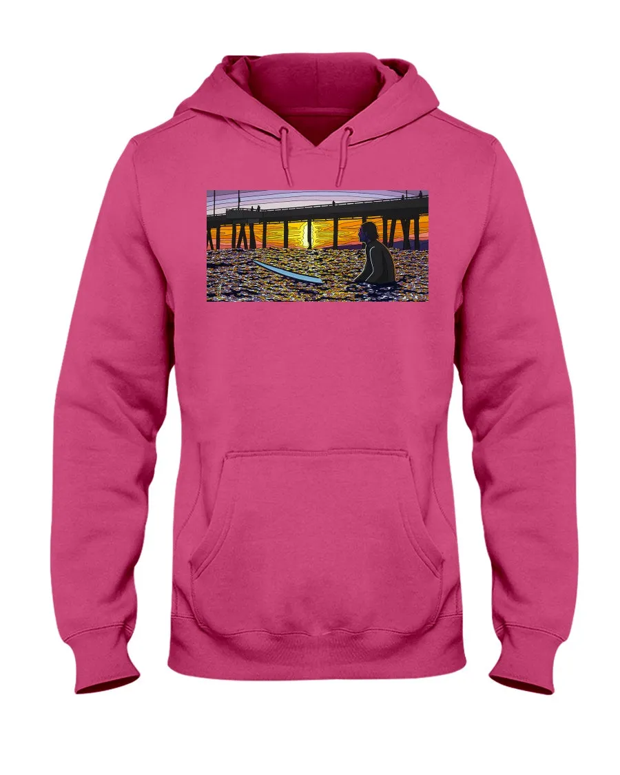 A Surfer's Moment of Zen - Hoodie