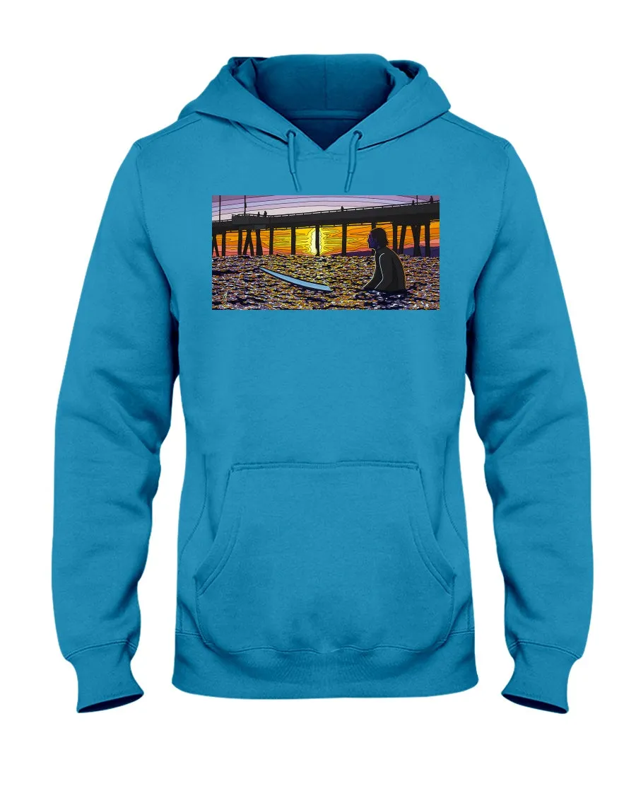 A Surfer's Moment of Zen - Hoodie