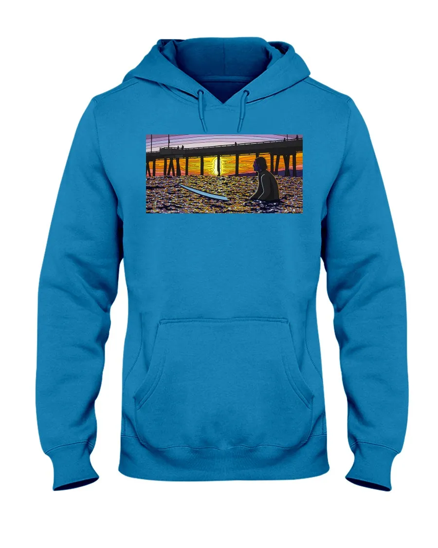A Surfer's Moment of Zen - Hoodie