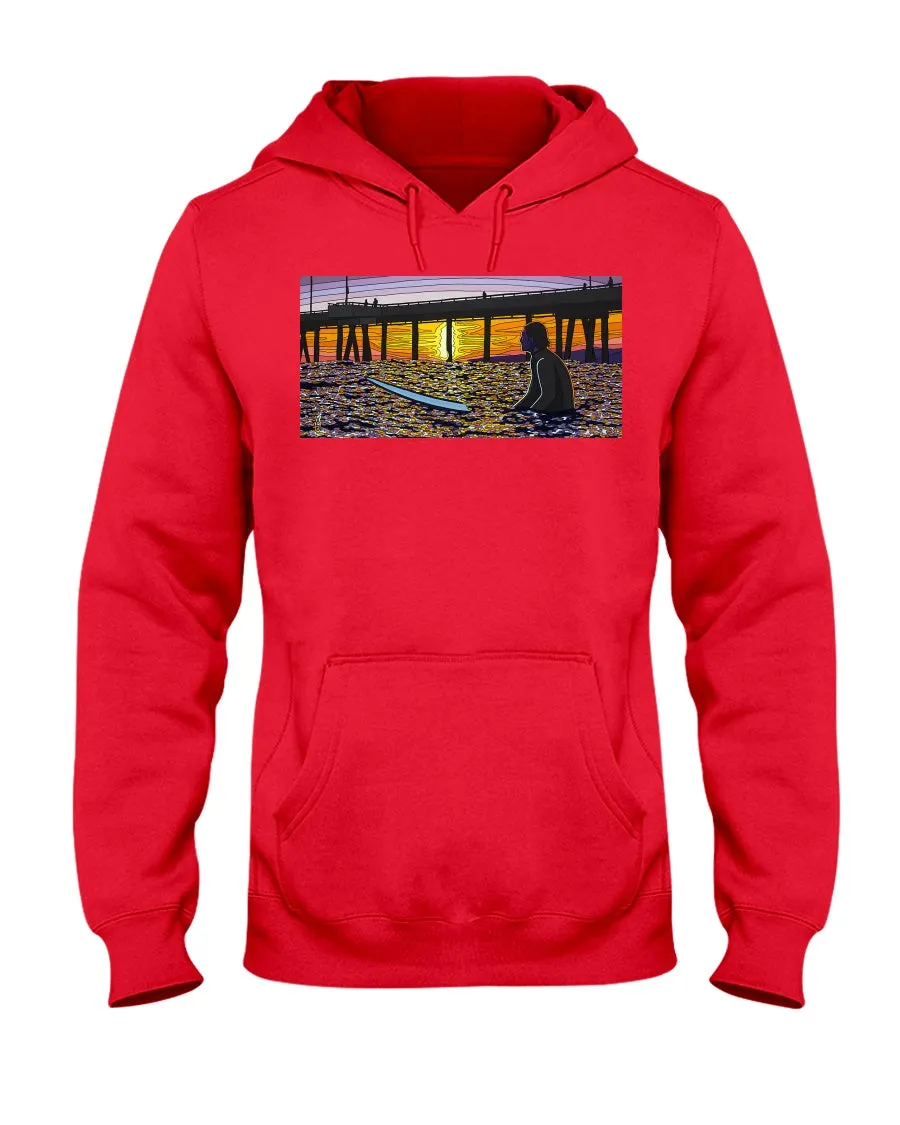 A Surfer's Moment of Zen - Hoodie