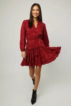 Abella Log-Sleeve Dress