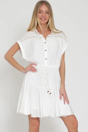 Alejandra Button Down Mini Dress