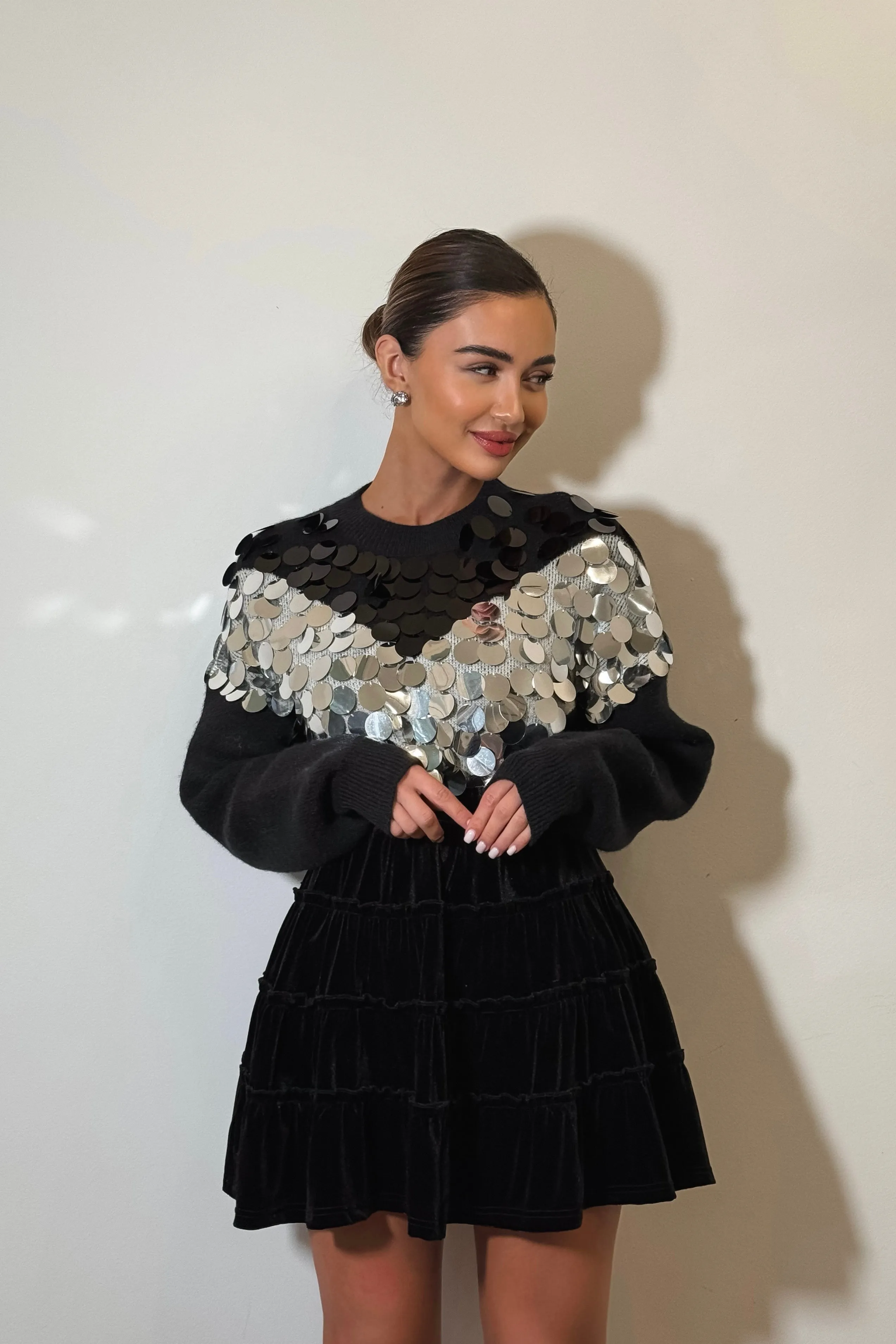 Alessandre Sequin Sweater