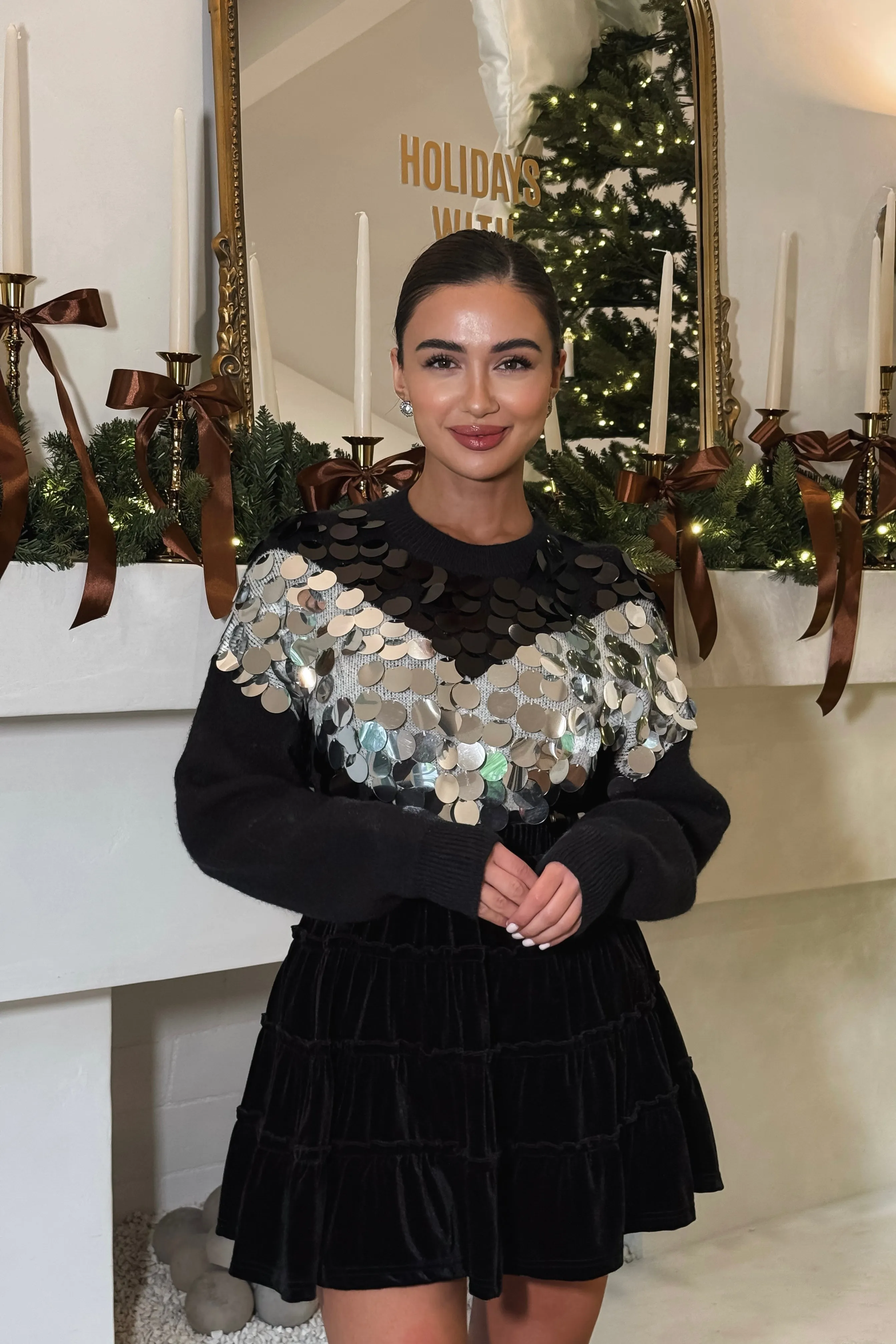 Alessandre Sequin Sweater