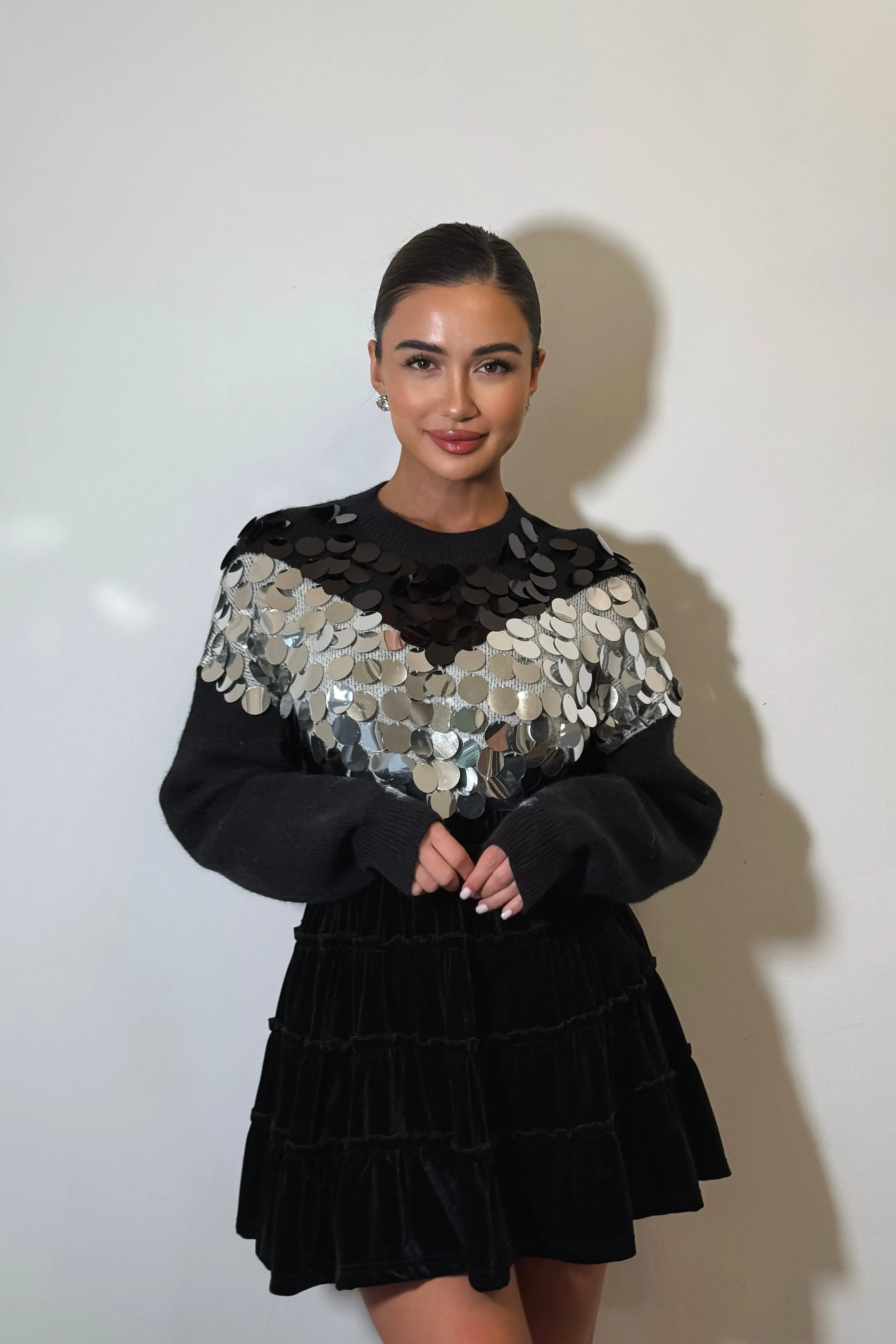 Alessandre Sequin Sweater