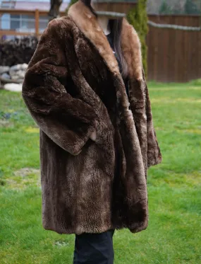 Antique Plymouth Furs FUR Long Coat / Jacket