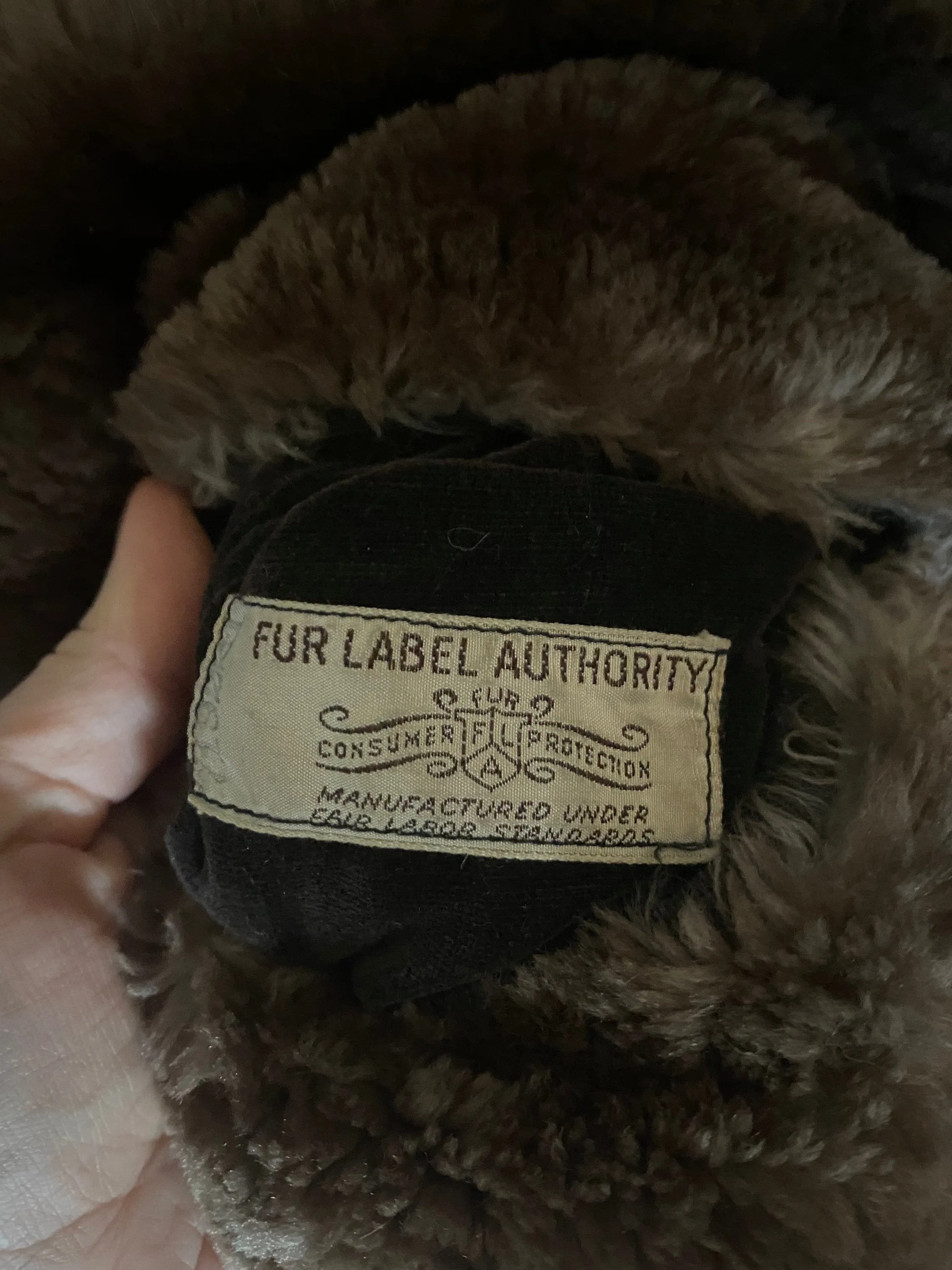Antique Plymouth Furs FUR Long Coat / Jacket