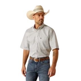 Ariat Men's Wrinkle Free Bear Classic Fit White Shirt