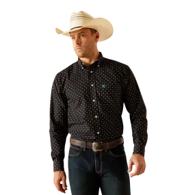 Ariat Men's Wrinkle Free Button Down Black Shirt