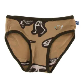 Bamboo Underwear - Tannin T-Rex Dig with Bark