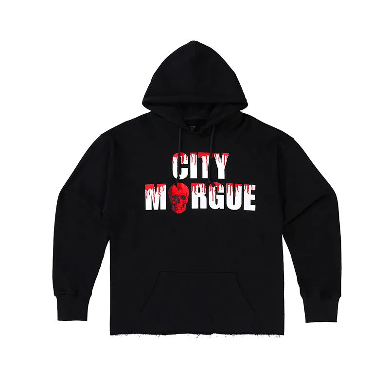 Bone Vlone Hoodie Skull Hip-Hop Street Men and Women Loose Sweater Coat