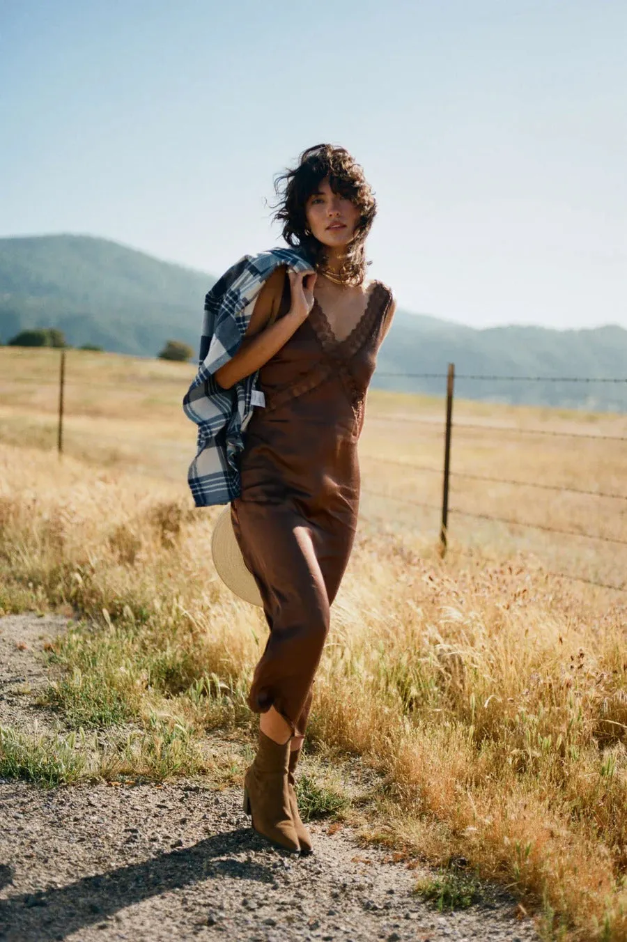 Brixton Womens The Ridge Slip Dress