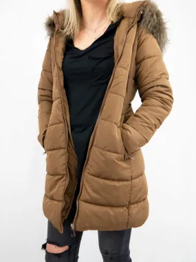 Brown Puffer Coat