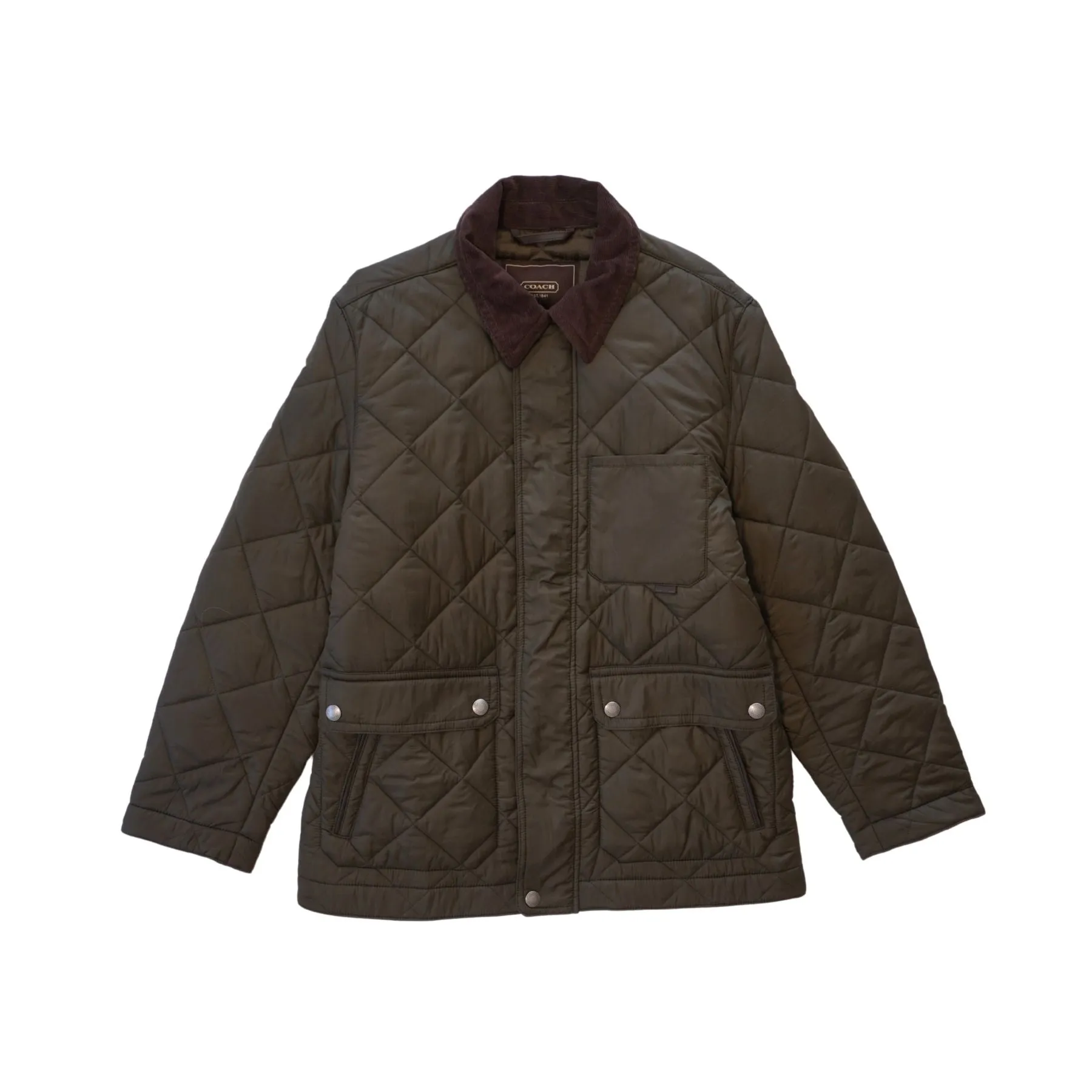 Coach 'Quilted Hacking' Jacket - Men's L