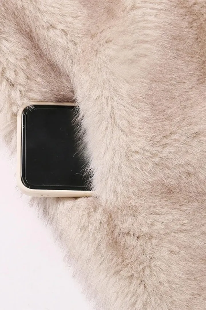 Crop Fur Coat