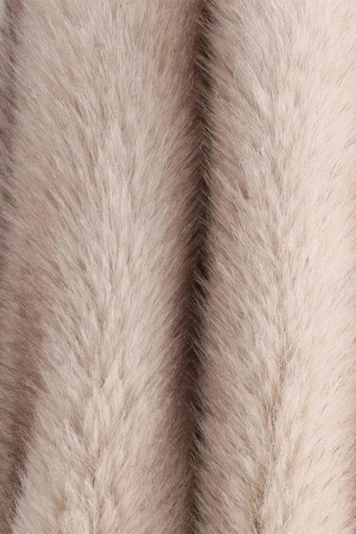 Crop Fur Coat