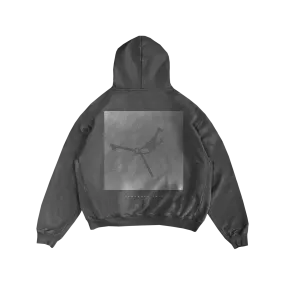 Custom Cut "REMEMBER THIS" Vintage Black Hoodie