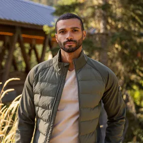 Cutter & Buck Oak Harbor Men's Hybrid Jacket | Quilted Body | 4 Colours | S-4XL