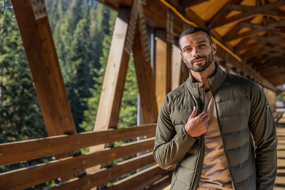 Cutter & Buck Oak Harbor Men's Hybrid Jacket | Quilted Body | 4 Colours | S-4XL