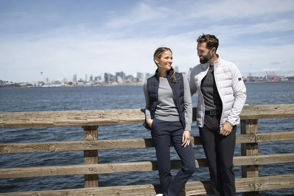 Cutter & Buck Oak Harbor Men's Hybrid Jacket | Quilted Body | 4 Colours | S-4XL