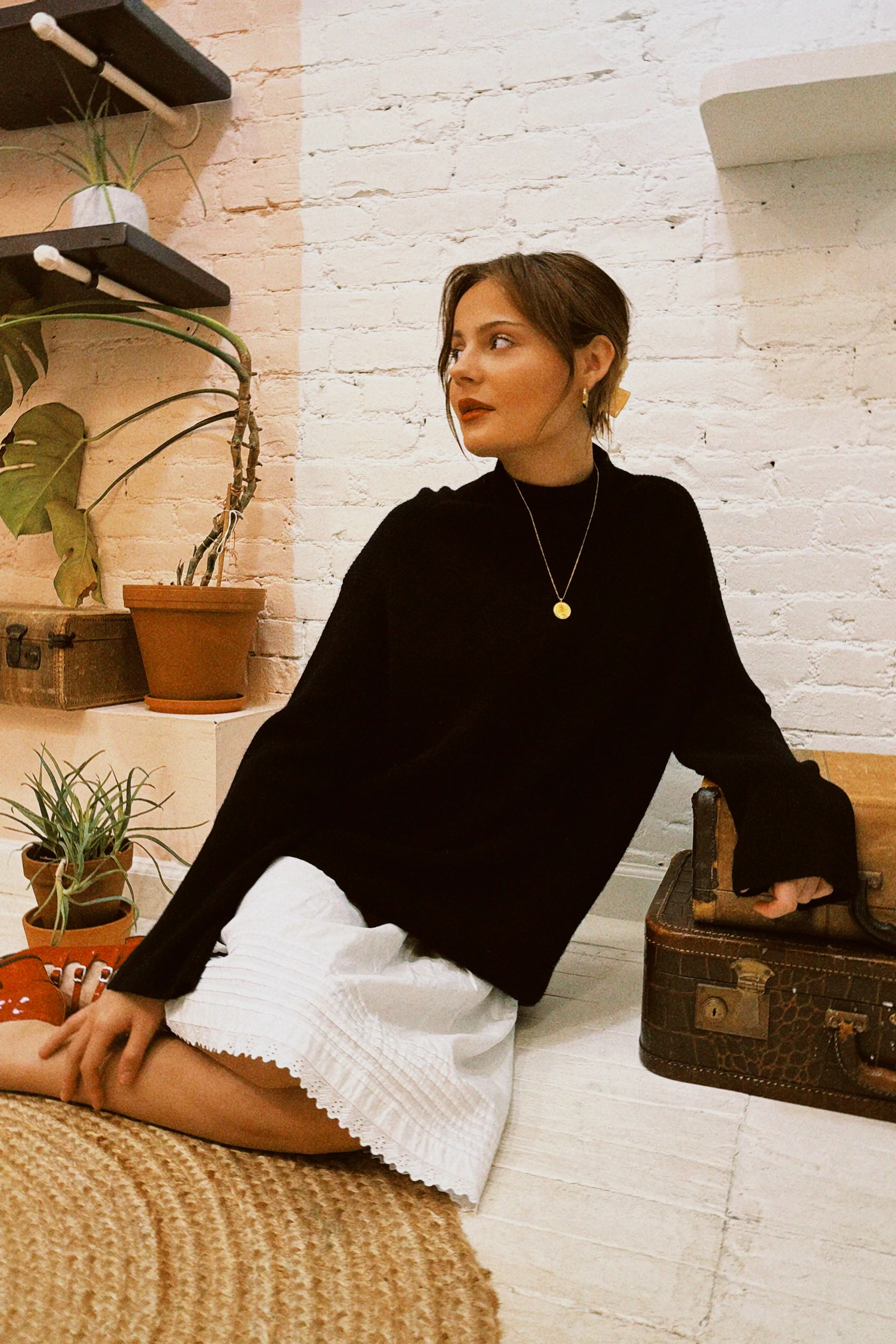 DEMYLEE ZODIN CASHMERE SWEATER