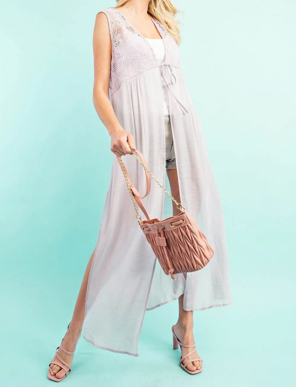 Dreaming of You Lace Duster