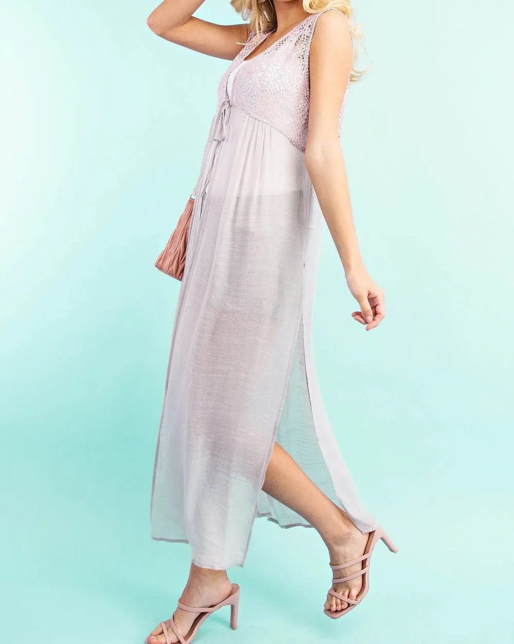 Dreaming of You Lace Duster