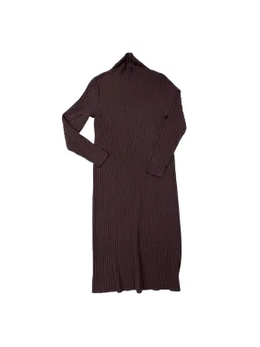 Dress Sweater By Eileen Fisher In Brown, Size: Mp