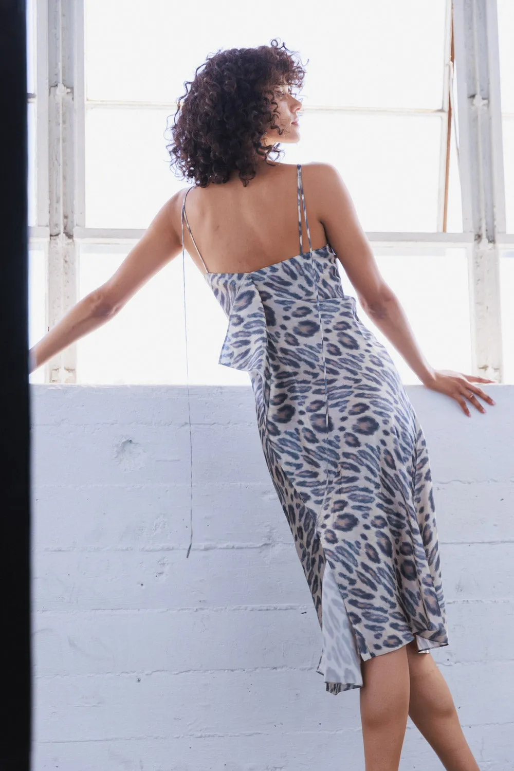 Emma Slip Dress - New Leopard