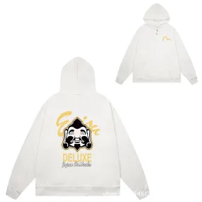 Evisu Hoodie Letter Print Male