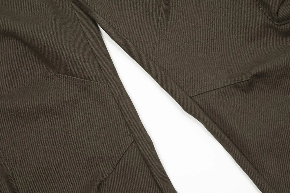Fashion Work Clothes Jeans Men's Straight-leg Trousers