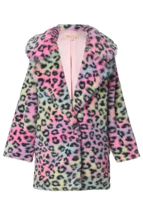 FAUX FUR COAT (B34245)