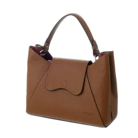 Frederic Paris Brown Handbag