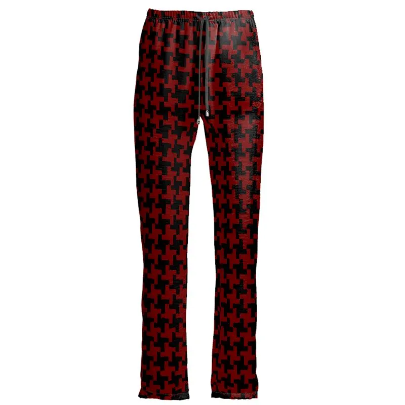 Houndstooth Womens Trousers