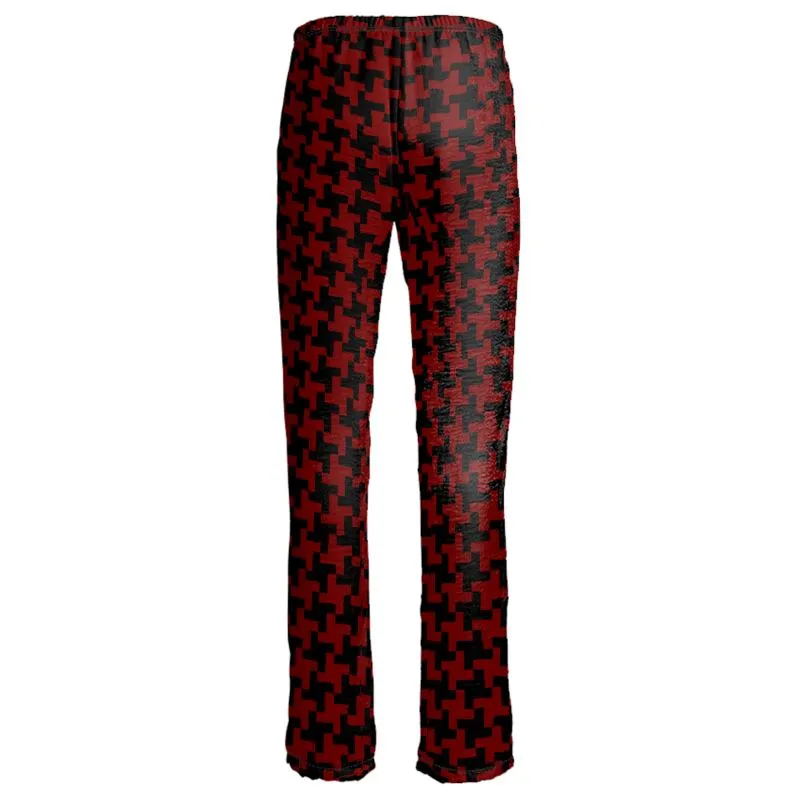 Houndstooth Womens Trousers
