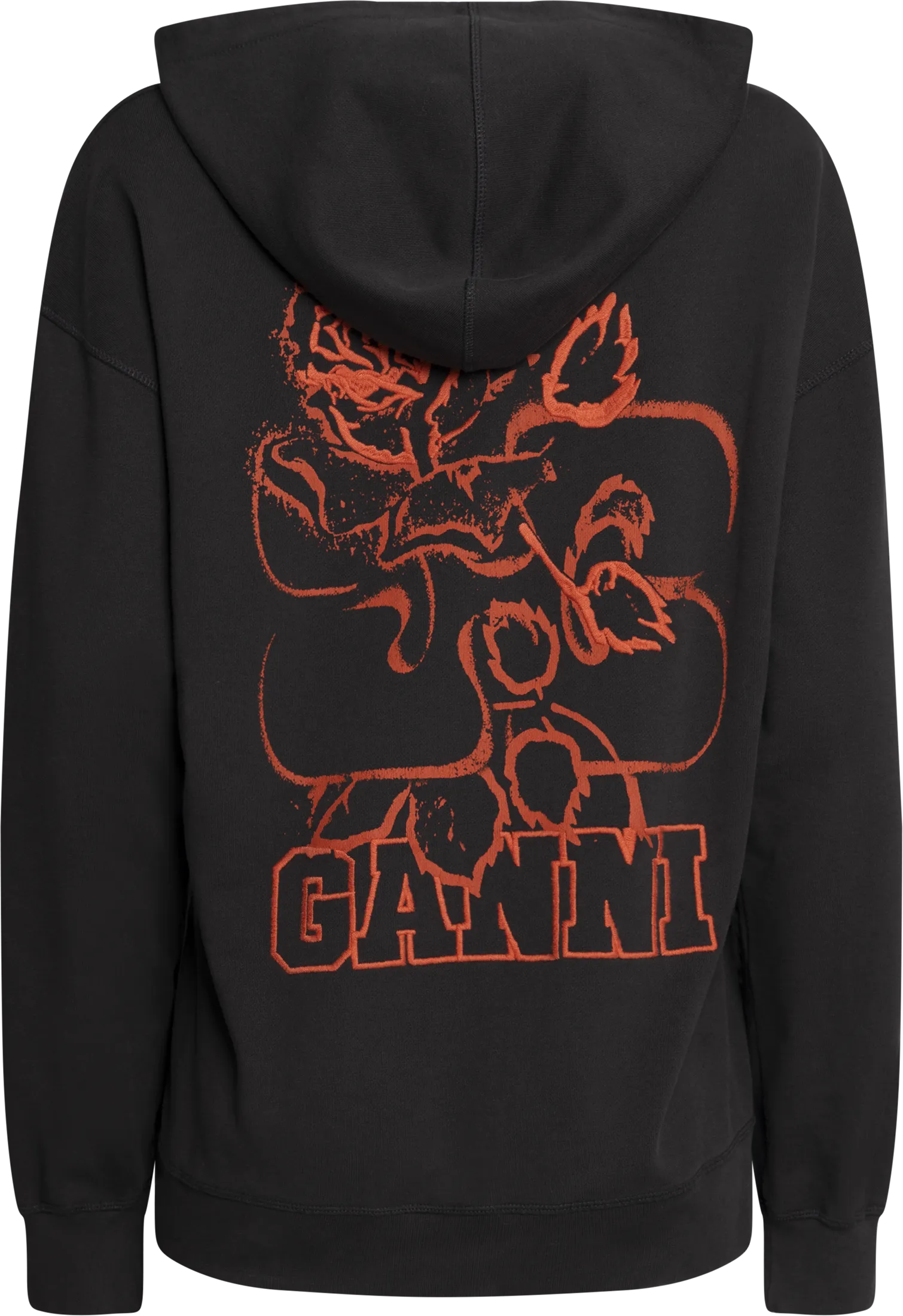 Isoli Rose Oversized Hoodie - Phantom