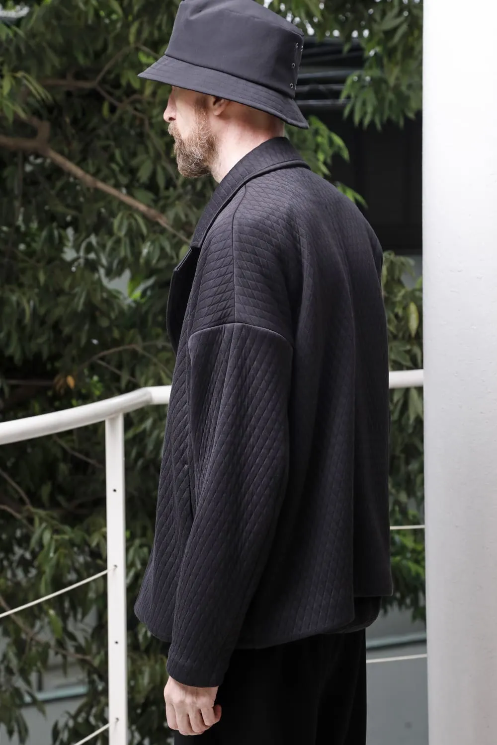 Jacket quilted cotton / polyester