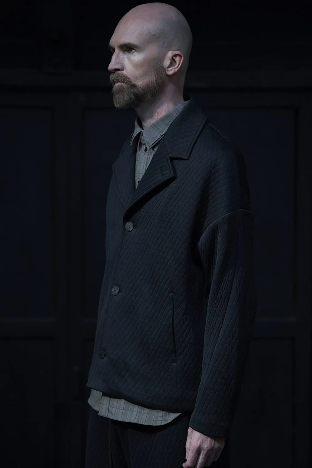 Jacket quilted cotton / polyester