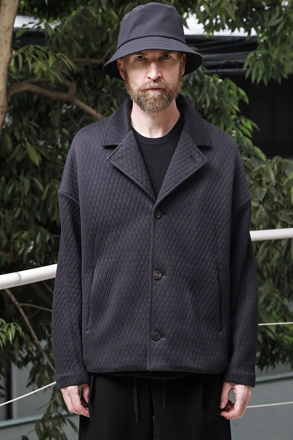 Jacket quilted cotton / polyester