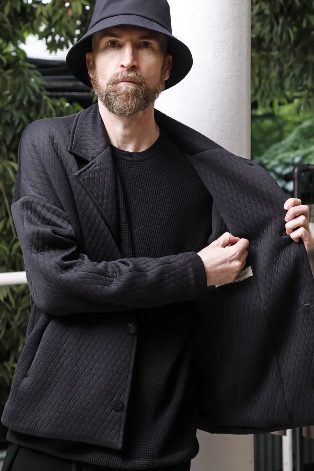 Jacket quilted cotton / polyester
