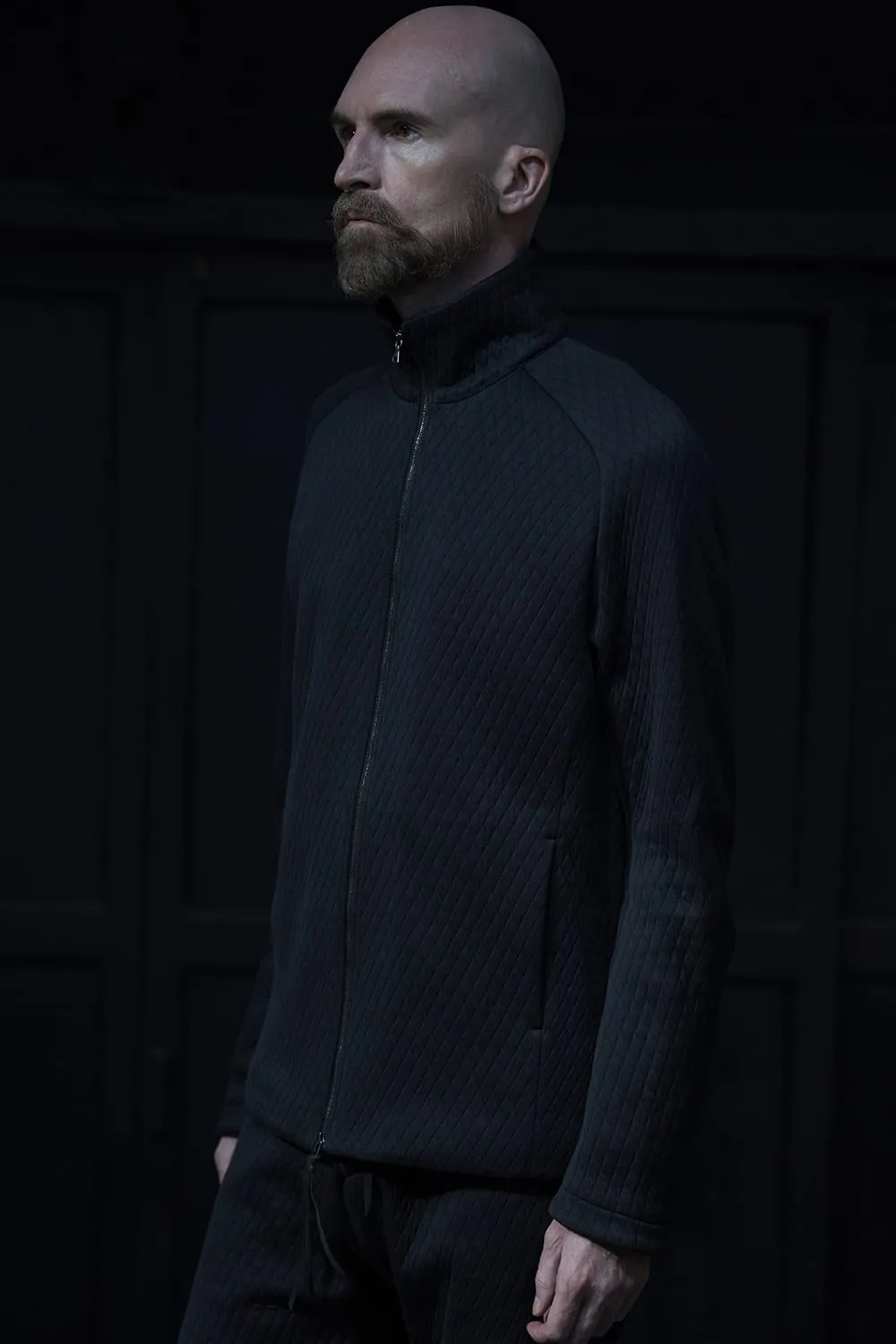 Jacket quilted cotton / polyester