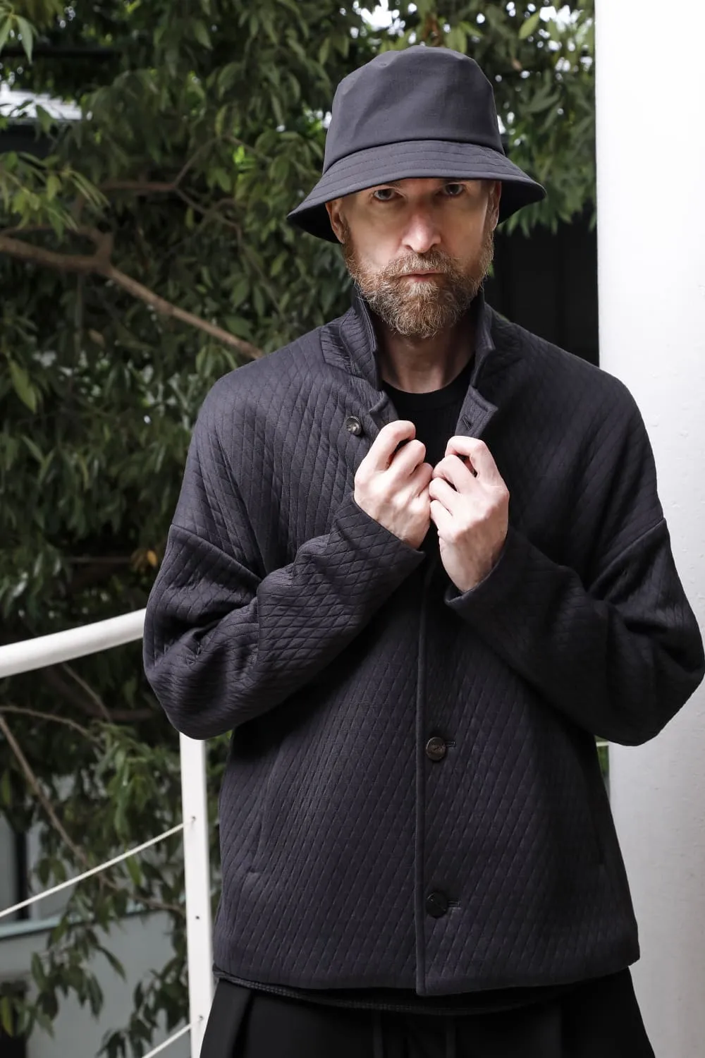 Jacket quilted cotton / polyester